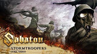 SABATON  Stormtroopers Official Lyric Video [upl. by Medina]