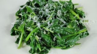 Sauteed Spinach Recipe [upl. by Ludewig]