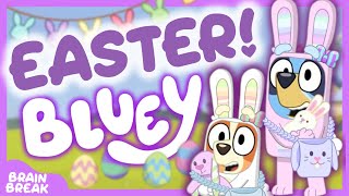 🪺Blueys Easter Day🐰🌻Would You Rather Game Brain Break for kids  Danny Go Noodle amp just dance [upl. by Irab]