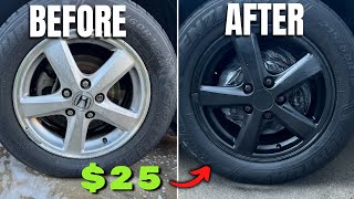 How To Plasti Dip Rims in 5 MINS [upl. by Winthrop]