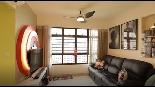 HOUSE TOUR Completed 3 Room BTO Project  262 Toa Payoh Apex [upl. by Nor292]