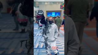 Comic Con Venom in DC  comiccon venom spiderman dc [upl. by Nauqes]