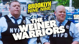 THE WEINER WARRIORS  Brooklyn NineNine  Comedy Bites [upl. by Annahsad]