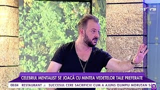 Cel mai cunoscut mentalist din Europa Simion R Ștefan show cum rar ai mai văzut [upl. by Nonez]