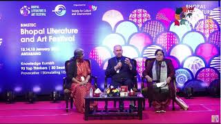 Prof Christopher Benninger at Bhopal Literature and Art Festival [upl. by Jacqueline]