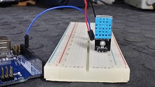 DHT11 Temperature amp Humidity sensor with Arduino  Tutorial [upl. by Iline]