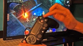 PS4 controller touchpad and all with Torchlight II [upl. by Drarreg]