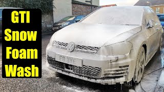 MK7 GTI Snow Foam Wash [upl. by Joline]