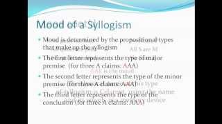 Syllogism Mood and Figure [upl. by Nahshun195]