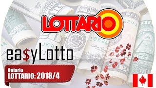 LOTTARIO winning numbers 27 Jan 2018 [upl. by Palmira]