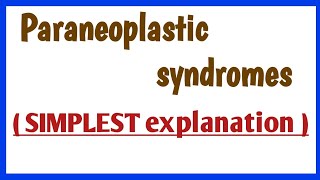 paraneoplastic syndrome [upl. by Adnarom]