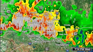 WATCH LIVE KPRC 2 meteorologists provide team coverage as heavy storms continue to impact our area [upl. by Boeschen266]