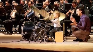 Toddler from Novosibirsk is a Drumming Prodigy [upl. by Jain]