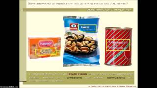 Etichette alimentari [upl. by Cleopatre]