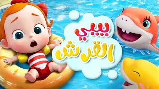 بيبي شارك🦈  صغير القرش  اغاني اطفال  ليا وتشاتشا  Baby Shark  LiaChacha [upl. by Nylatsirk]