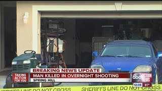 Man dead in Spring Hill shooting [upl. by Rosmarin]