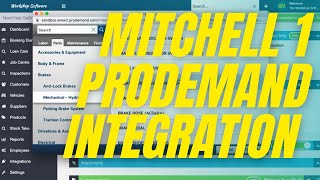 Mitchell1 ProDemand Integration [upl. by Orsini169]