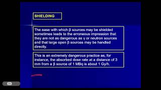 Radiation Hazards and Control Shielding [upl. by Kusin]