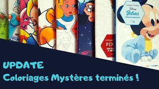 Update  Tous mes Coloriages Mystères [upl. by Niuq]