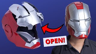 MK5 Iron Man Helmet that OPENS How To Make [upl. by Eseuqram]