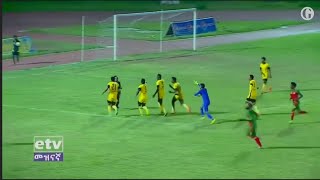 Referee attacked by players in the Ethiopian Premier League [upl. by Drape]