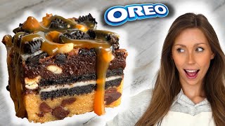 Easy Oreo Brookies So good [upl. by Annabel13]