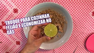 TRUQUE PARA COZINHAR FEIJÃO EM APENAS 15MIN E ECONOMIZAR NO GÁS [upl. by Ulrika]