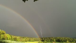 quotUnbekanntes Phänomenquot während Gewitter am 13052017 in Urdorf [upl. by Smart697]