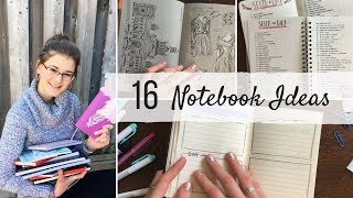 16 Ways to Use a Notebook [upl. by Lehcnom]