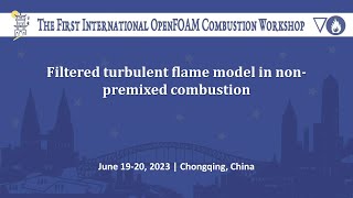 Filtered turbulent flame model in nonpremixed combustion [upl. by Retsevel165]