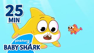 Baby Shark Sings on the Big Stage 🎤 w Anderswim amp William  30 Minute Compilation  Nick Jr [upl. by Aruasor]