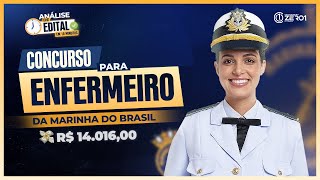 Tudo sobre o concurso para ENFERMEIRO DA MARINHA  CPCSMS [upl. by Yrhcaz]