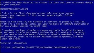 How to Fix an Unmountable Boot Volume in Windows 10 Blue screen error [upl. by Amrak]