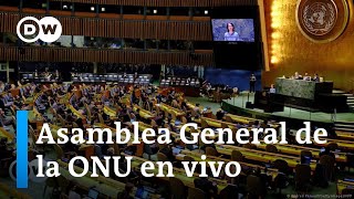 Exigencias del sur y promesas en el norte en Asamblea General de la ONU [upl. by Borszcz]