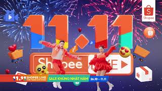 🔥 1111 SHOPEE LIVE THỜI TRANG MỸ PHẨM  SALE KHỦNG NHẤT NĂM CƠ HỘI TRÚNG 111 ĐIỆN THOẠI 🔥 [upl. by Ahsercul]