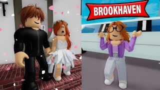 EN COUPLE AVEC MON COUSIN  on se marie  sur BROOKHAVEN RP  ROBLOX FR [upl. by Eenej]