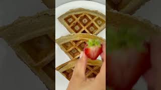 RECETA  WAFLES PROTEICOS [upl. by Auqinimod]