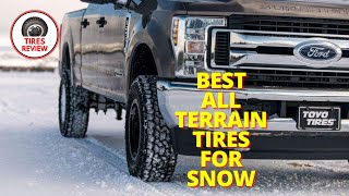 Top 5 Best All Terrain Tires For Snow Review  Which Ones Should You Buy [upl. by Gilbart]