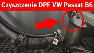 Czyszczenie DPF Volkswagen Passat B6 19 TDI 105KM 2008 [upl. by Neellok500]