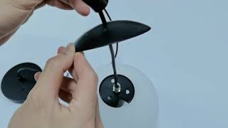 How to Install the Globe Pendant Light [upl. by Aigneis]