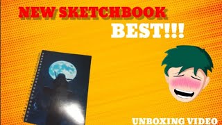 New sketch book unboxingUnboxing videoSNIPYS ARTSunboxing art animedrawing zenitsu [upl. by Leiso581]