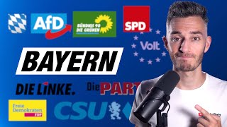 Landtagswahl Bayern Alle Wahlprogramme einfach erklärt AfD Grüne amp Co [upl. by Jule]