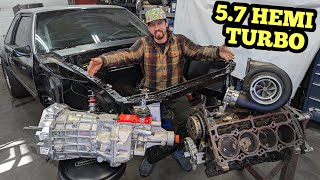 Budget 57 Gen 3 Hemi Turbo Build Bring Back The Manuals [upl. by Ardnusal]