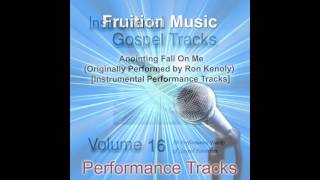 Anointing Fall On Me Medium Key Originally Performed by Ron Kenoly Instrumental Track SAMPLE [upl. by Nosdivad]