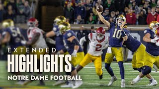 EXTENDED HIGHLIGHTS  Notre Dame Football vs Southern Cal 2023 [upl. by Booze]