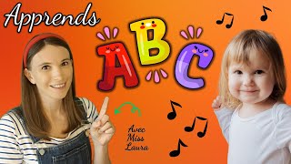 Lettres de l’alphabet  ABC  avec Miss Laura Vidéo éducative en français pour enfants [upl. by Perrine]