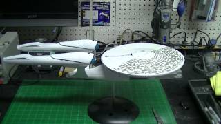 Revell 1500 Scale Into Darkness USS Enterprise Buildup PT 4 Painting Aztecs [upl. by Louise590]