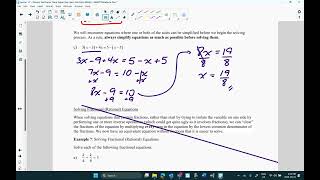 Lesson 11 Powers Simplifying Expressions Solving Equations Video Lesson Part 2 [upl. by Natka]