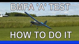 BMFA A Test Fixed Wing [upl. by Serle291]