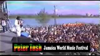 Peter Tosh  Live  Jamaica World Music Festival [upl. by Naoj]